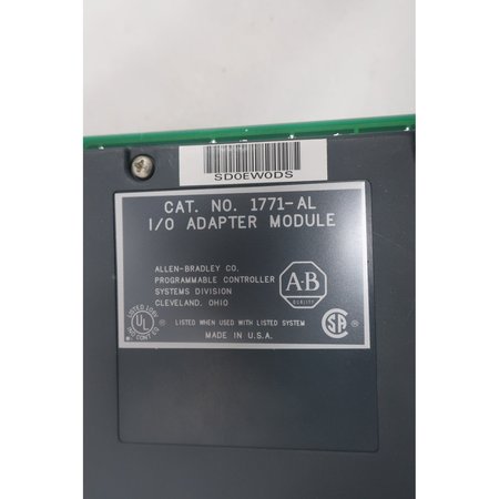 Allen Bradley I/O Adapter Other Plc And Dcs Module 1771-AL